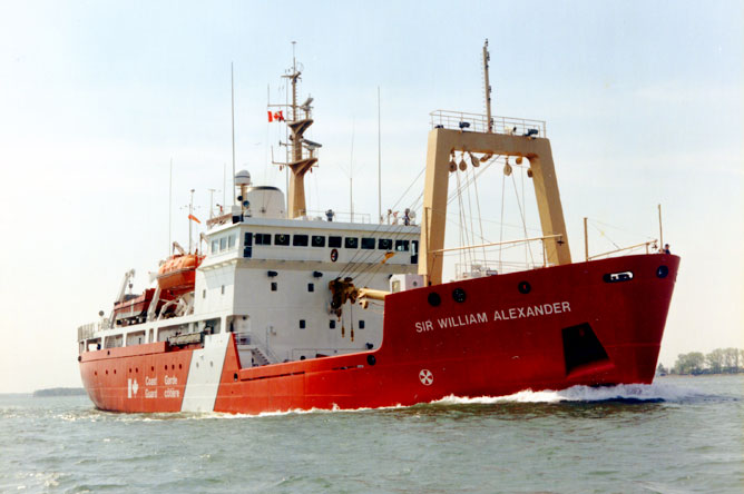 The ice-breaker 'Sir William Alexander'