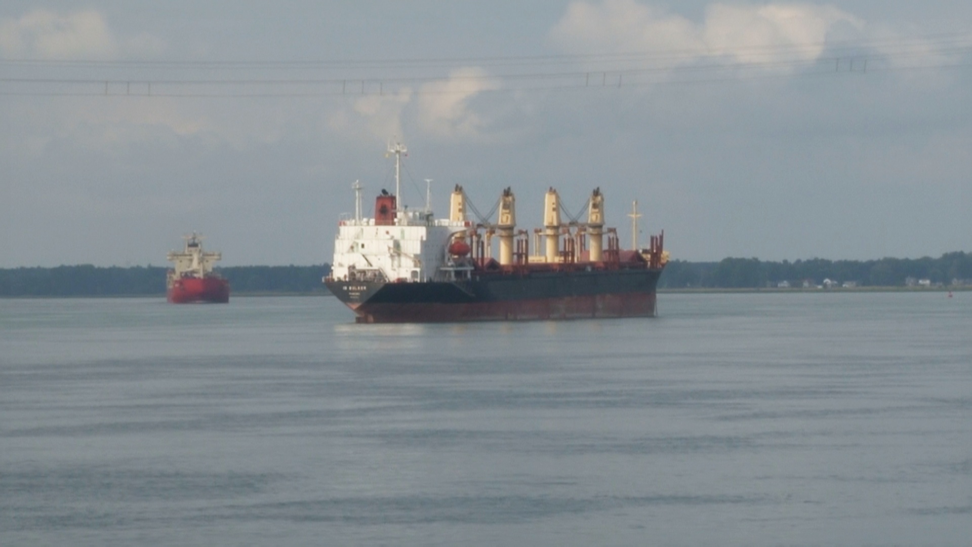 Entrevue avec Michel Fortin parlant du pilotage sur le lac Saint-Pierre.